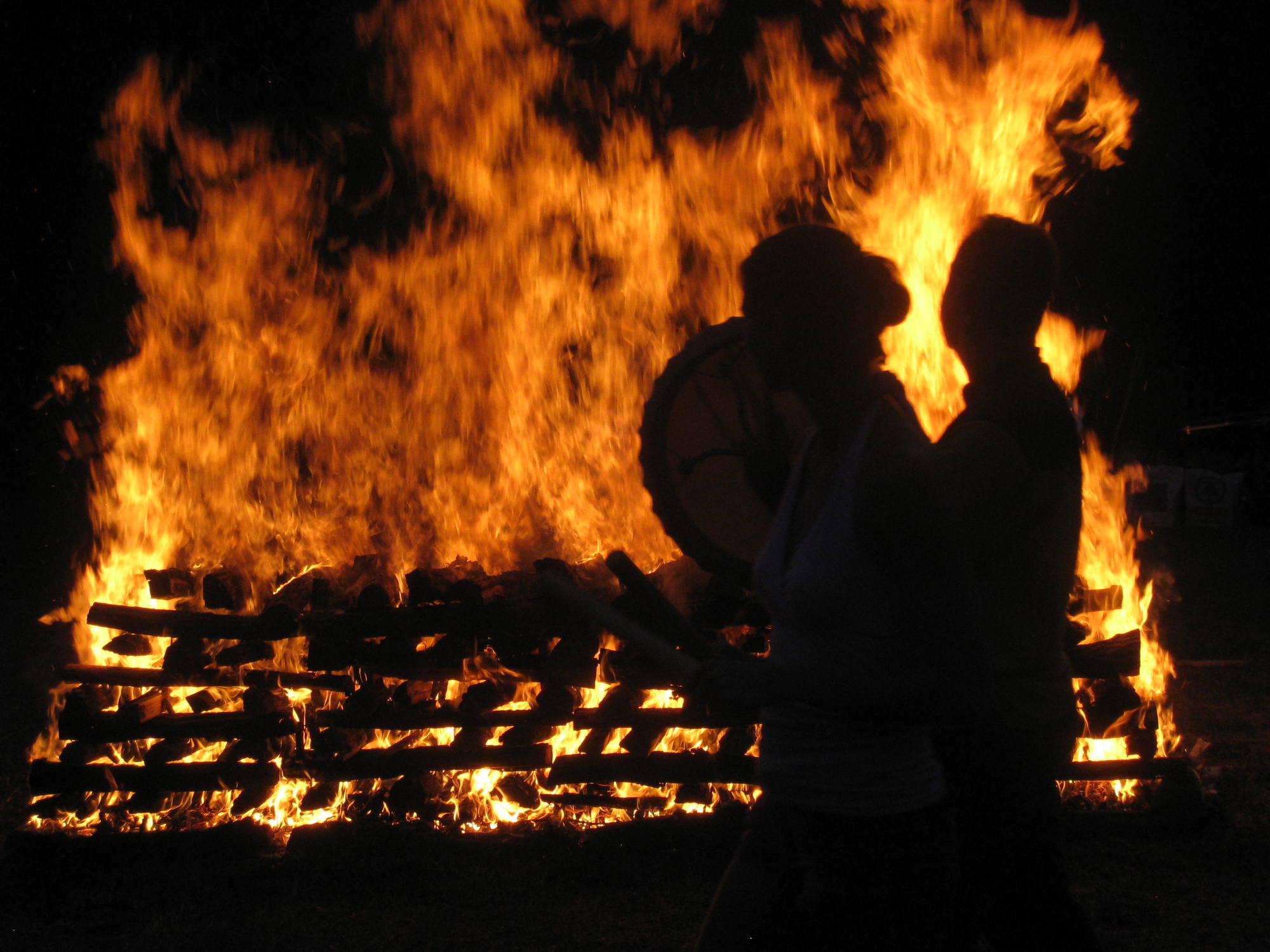 firewalking pyre ablaze