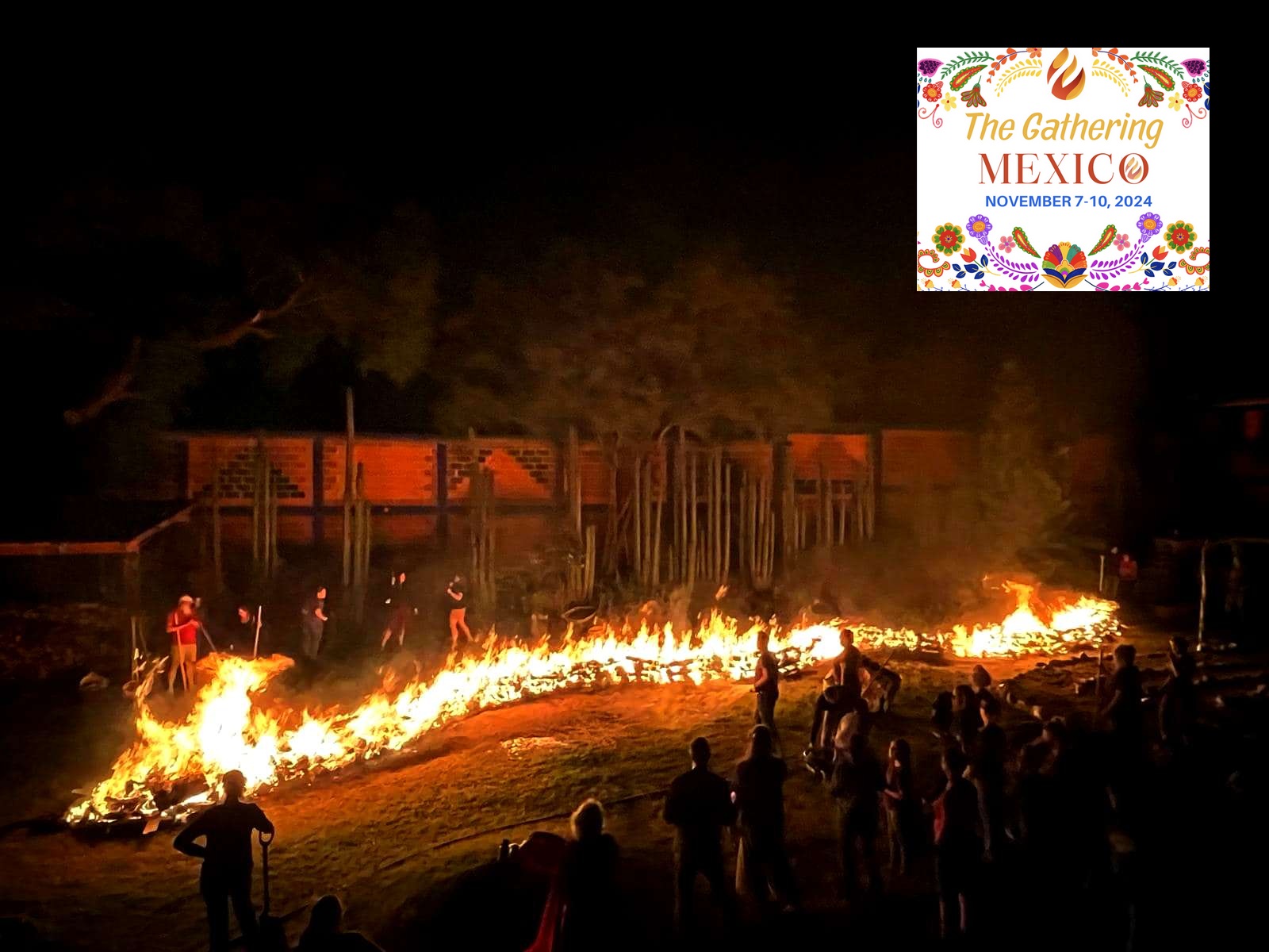 2024. international firewalk gathering Mexico